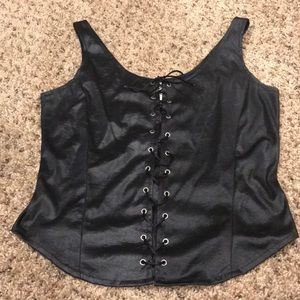 BANJO DALLAS SMALL LACE UP VEST